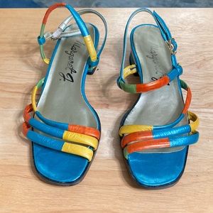 Margaret J- multi-colored sandals-size 6 S
